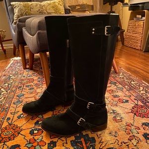 Tall UGG suede and sterling boots - size 9.5